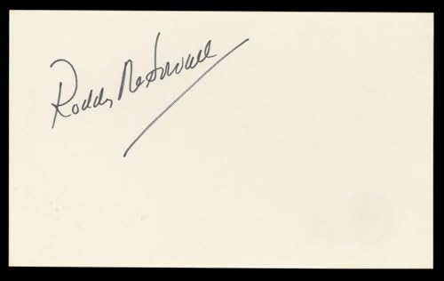 Roddy McDowall Planet Of The Apes Authentic Signed 3x5 Index Card BAS #BL98880