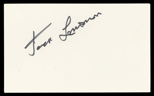 Jack Lemmon The Apartment Authentic Signed 3x5 Index Card BAS #BL98517