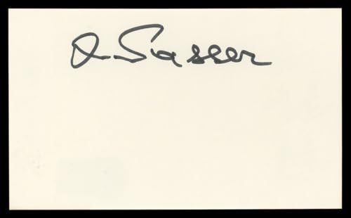 Ivan Passer Authentic Signed 3x5 Index Card Autographed BAS #BL98851