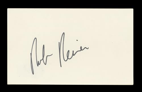 Rob Reiner All In The Family Signed 3x5 Index Card Autographed BAS #BM57002
