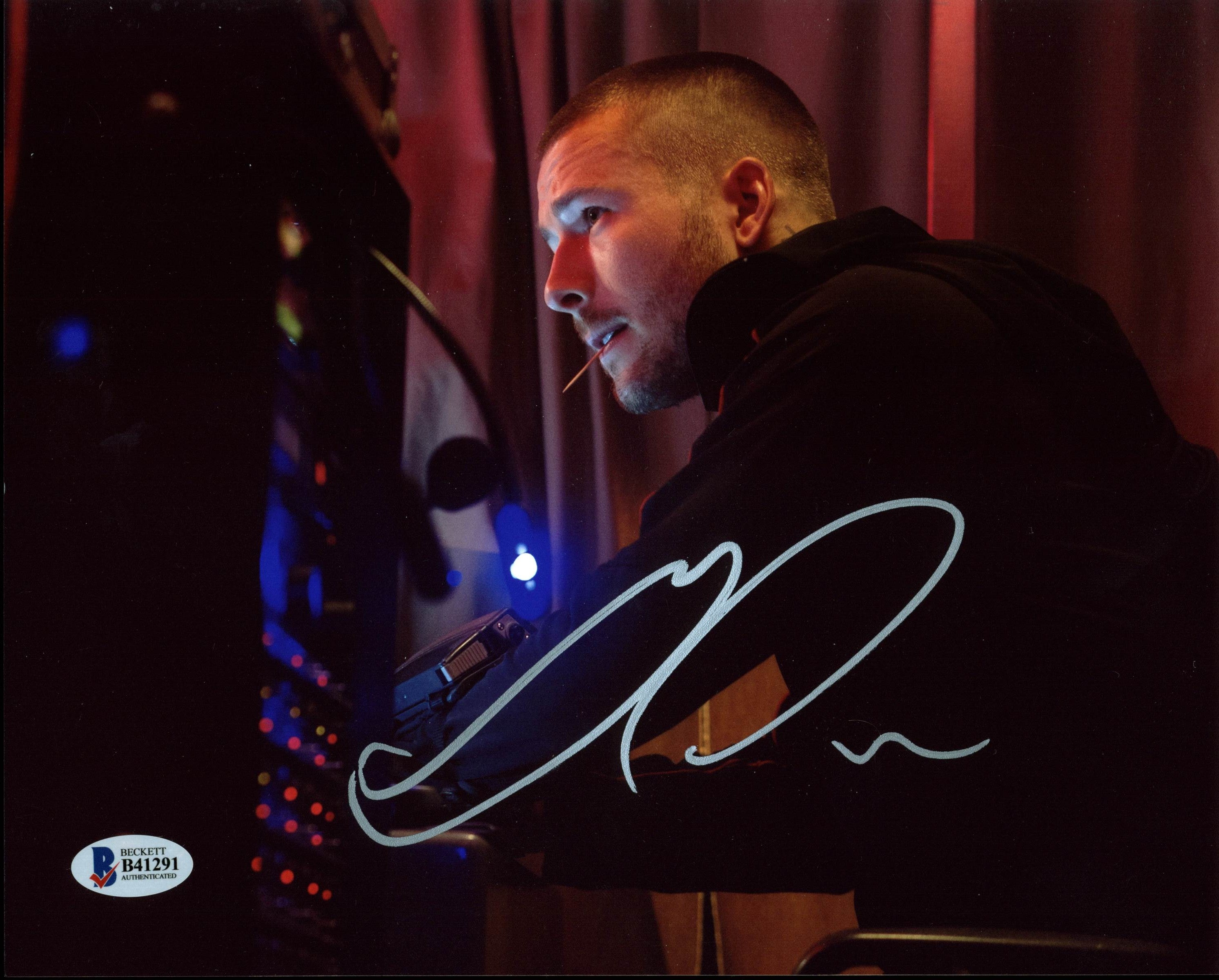 Glen Powell The Expendables Authentic Signed 8X10 Photo Autographed BAS #B41291