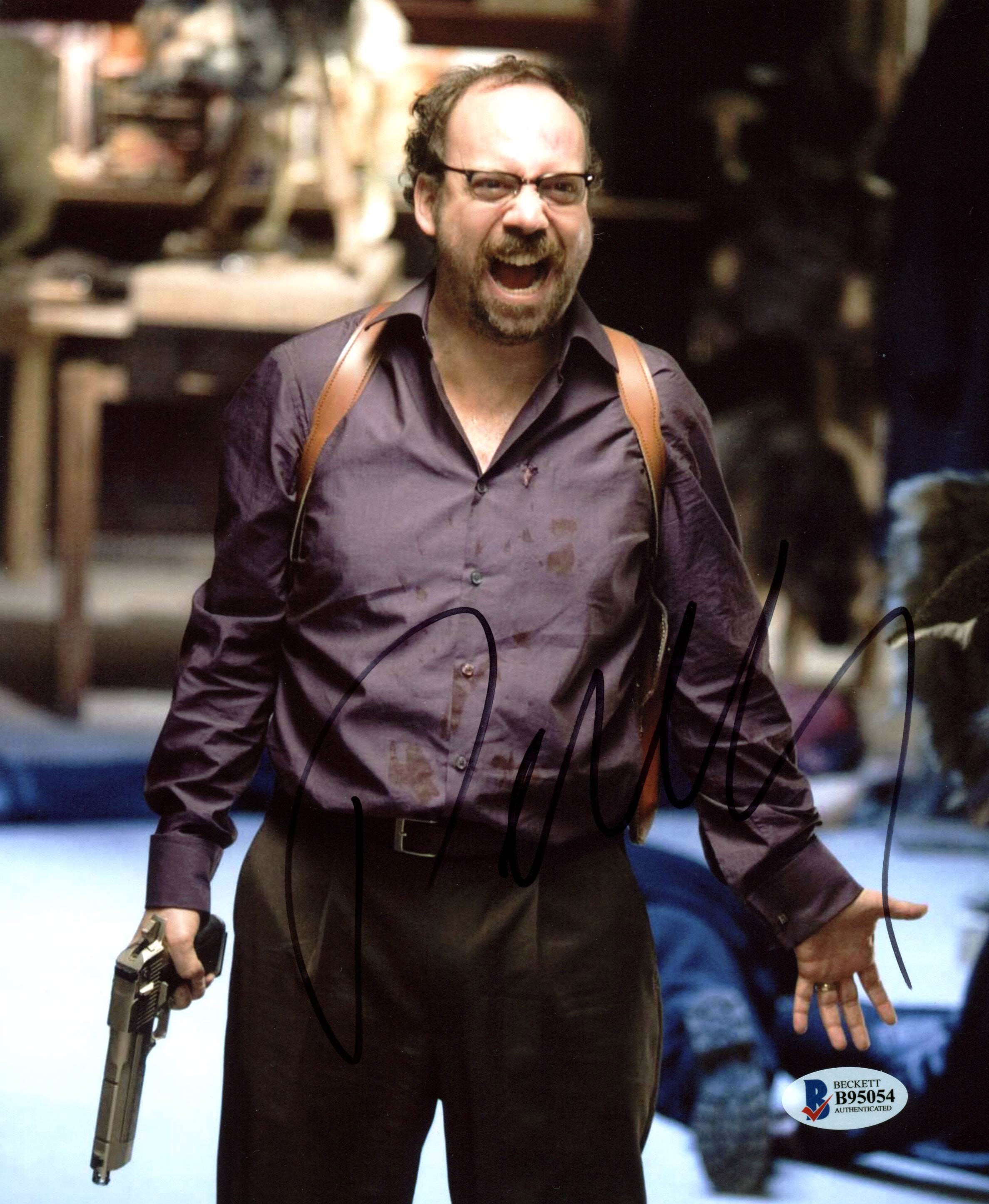 Paul Giamatti Shoot Em Up Authentic Signed 8X10 Photo Autographed BAS #B95054