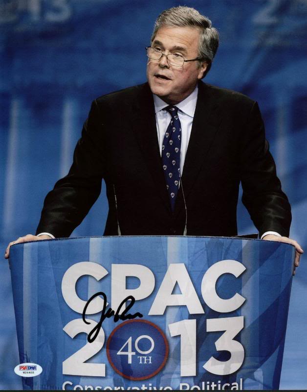 Jeb Bush Signed Authentic 11X14 Photo Autographed PSA/DNA #W24405