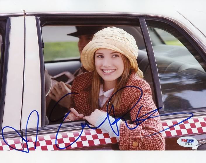 Emma Roberts Nancy Drew Signed Authentic 8X10 Photo Autograph PSA/DNA #I26043