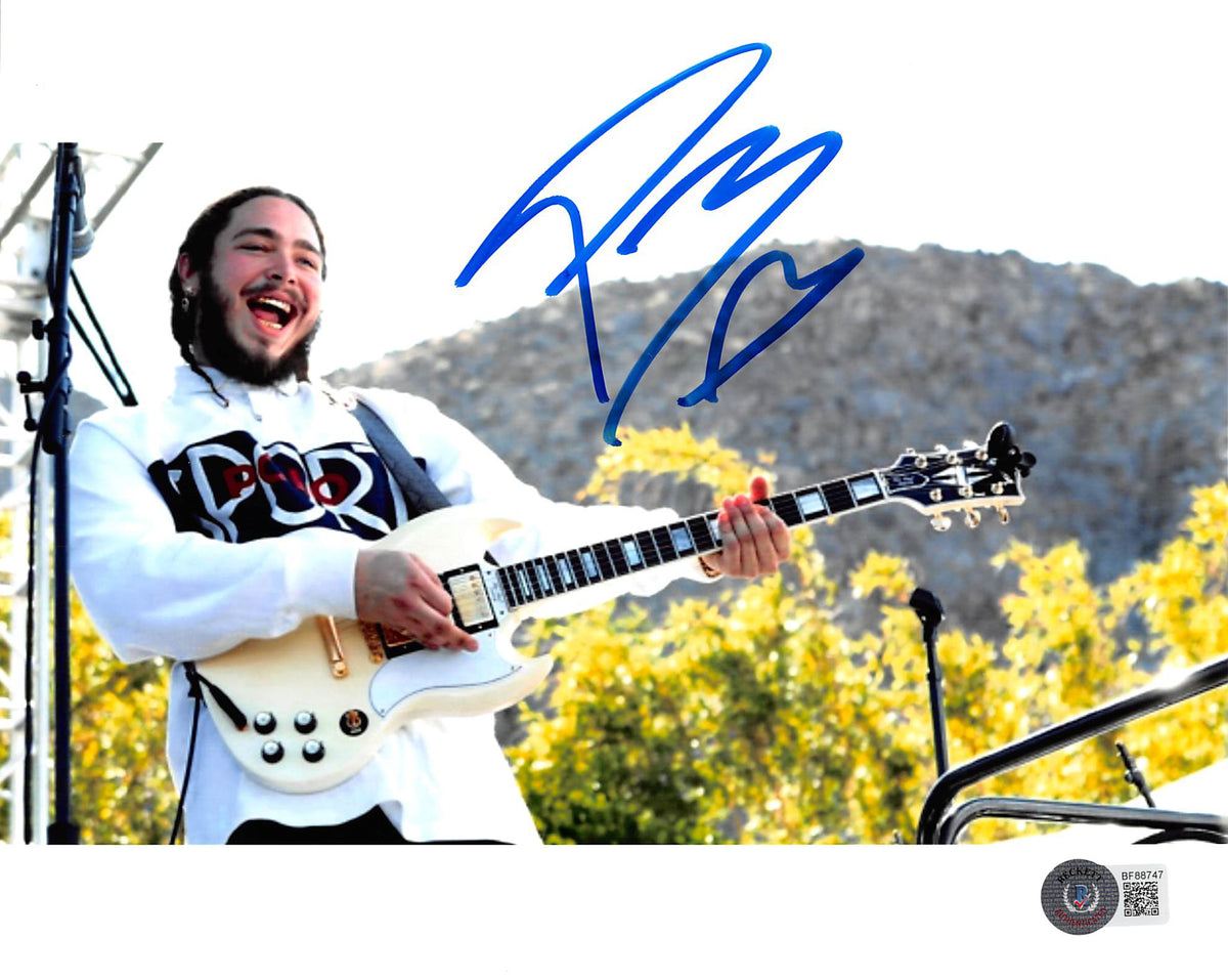Post Malone Authentic Signed 8x10 Photo Autographed BAS #BF88747