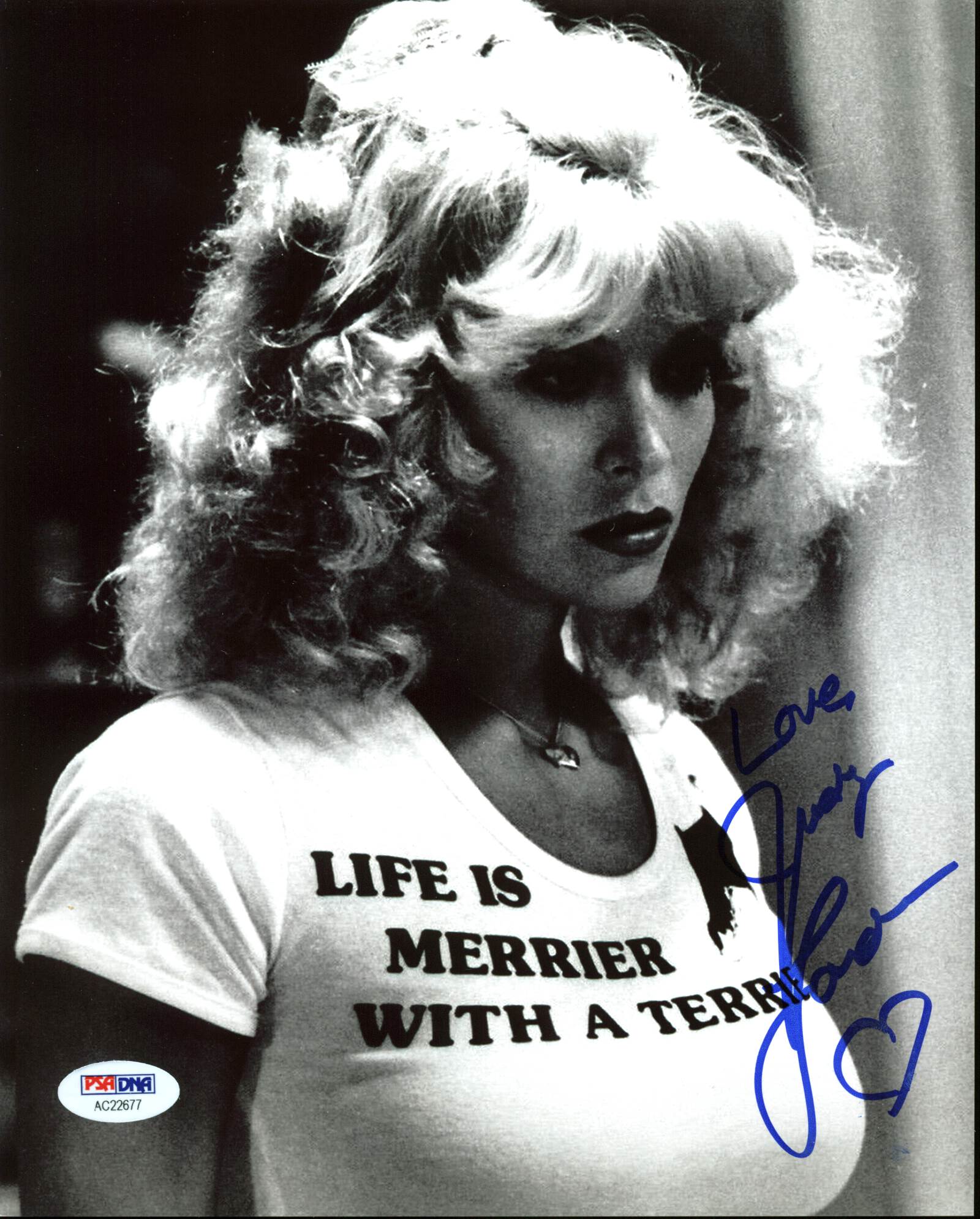 Judy Landers Sexy Authentic Signed 8X10 Photo Autographed PSA/DNA #AC22677