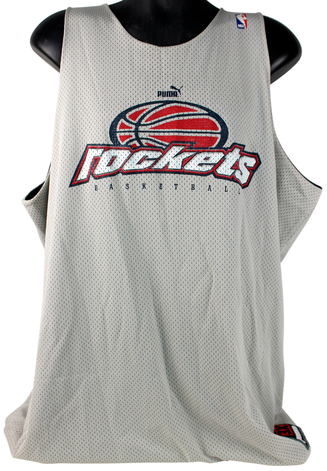 Rockets Charles Barkley Late 1990s Practice Worn Puma 3XL Jersey w/Photo Matches