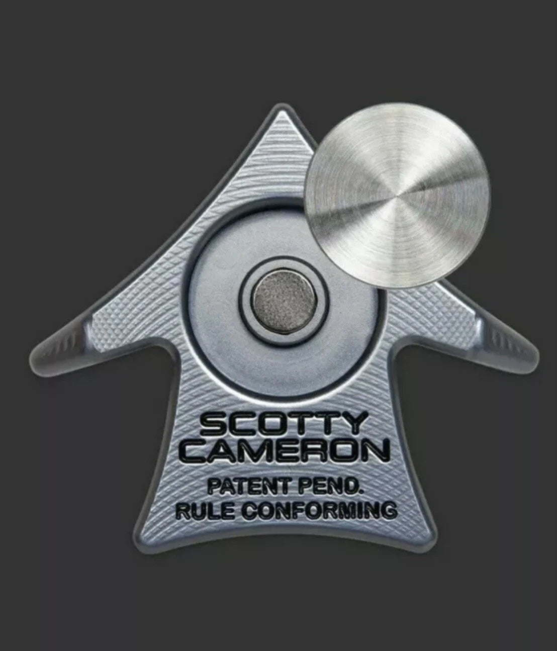 Scotty Cameron 2021 Club Cameron TCC Aero Bright Dip Gray Alignment Tool