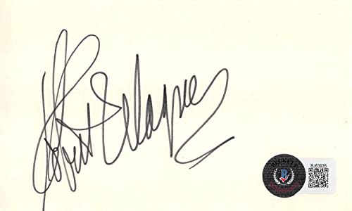 Robert Wagner Hart to Hart Authentic Signed 3x5 Index Card BAS #BJ63935