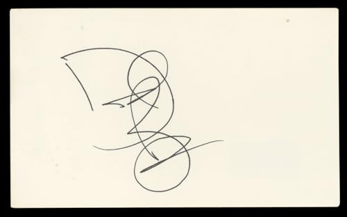 Diedrich Bader Napoleon Dynamite Authentic Signed 3x5 Index Card BAS #BL96946