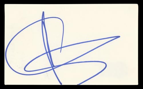 Andy Garcia The Untouchables Authentic Signed 3x5 Index Card BAS #BL96358
