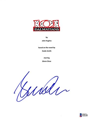 Glenn Close Authentic Signed 101 Dalmations Movie Script Cover BAS #F09146