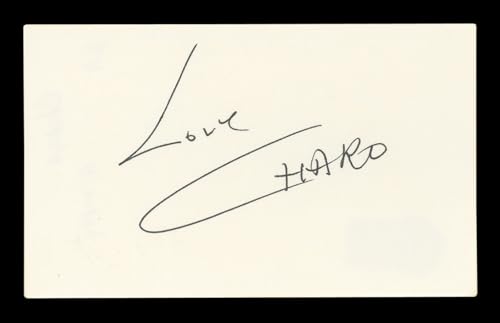Charo Thumbelina "Love" Authentic Signed 3x5 Index Card Autographed BAS #AD70160