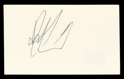 Richard Grieco If Looks Could Kill Authentic Signed 3x5 Index Card BAS #BL96849