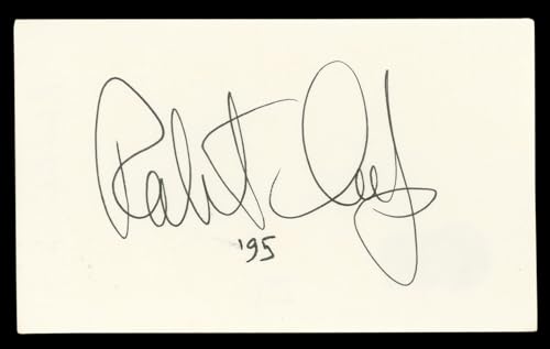 Robert Culp I Spy "95" Authentic Signed 3x5 Index Card Autographed BAS #BL96791