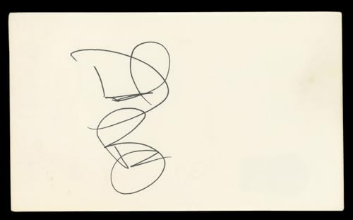 Diedrich Bader Napoleon Dynamite Authentic Signed 3x5 Index Card BAS #BL96944