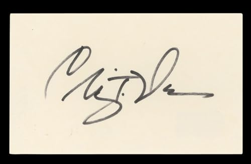 Craig T. Nelson Coach Authentic Signed 3x5 Index Card Autographed BAS #BL96460
