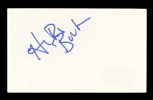 Hilarie Burton The Walking Dead Signed 3x5 Index Card Autographed BAS #AD70135