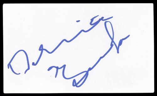 Demian Bichir A Better Life Authentic Signed 3x5 Index Card BAS #BL98913