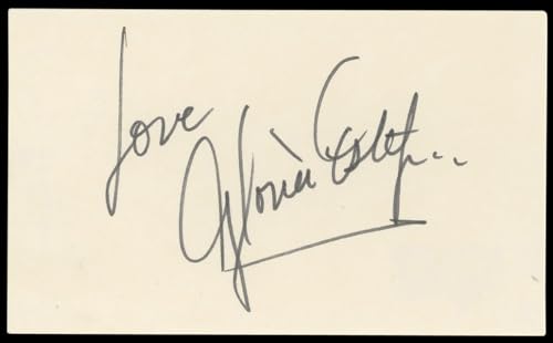 Gloria Estefan Poseidon "Love" Authentic Signed 3x5 Index Card BAS #BM56953