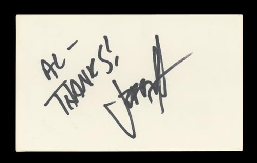 J.J. Abrams Star Wars "Al-Thanks!" Signed 3x5 Index Card BAS #AD70304