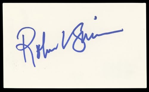 Robert Guillaume The Lion King Authentic Signed 3x5 Index Card BAS #BL98605