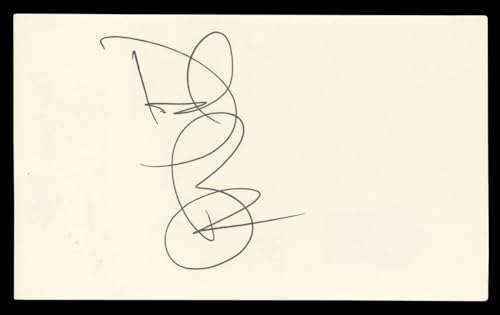 Diedrich Bader Napoleon Dynamite Authentic Signed 3x5 Index Card BAS #BL96947
