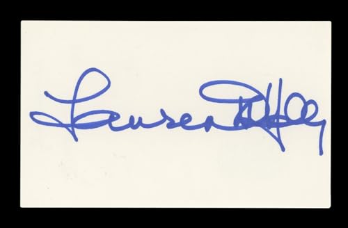 Lauren Holly Dumb and Dumber Signed 3x5 Index Card Autographed BAS #AD70299