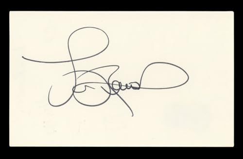 Lou Rawls Musician Authentic Signed 3x5 Index Card Autographed BAS #BL96714