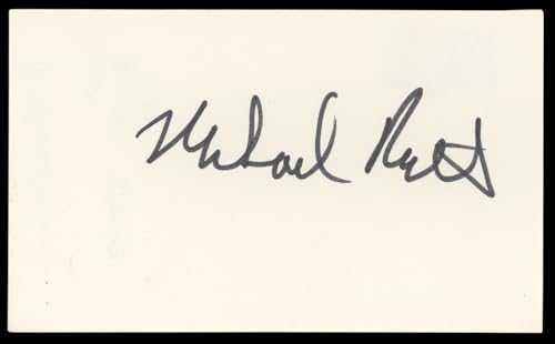 Michael Rapaport Higher Learning Authentic Signed 3x5 Index Card BAS #BM56908