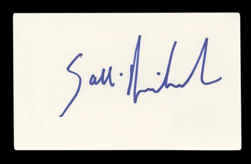 Salli Richardson Eureka Authentic Signed 3x5 Index Card Autographed BAS #AD70261