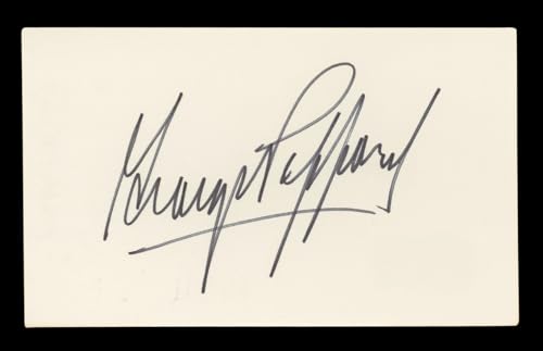 George Peppard Breakfast At Tiffany's Signed 3x5 Index Card BAS #BL96430