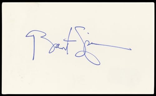 Brent Spiner Star Trek: First Contact Signed 3x5 Index Card BAS #BL96881