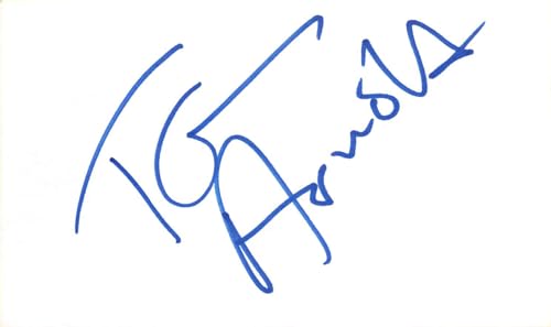 Tom Arnold Roseanne Authentic Signed 3x5 Index Card Autographed BAS #BL96303