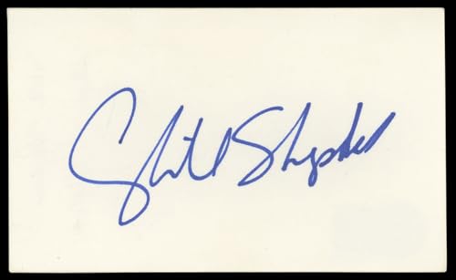 Cybill Shepherd Taxi Driver Authentic Signed 3x5 Index Card BAS #BM56904