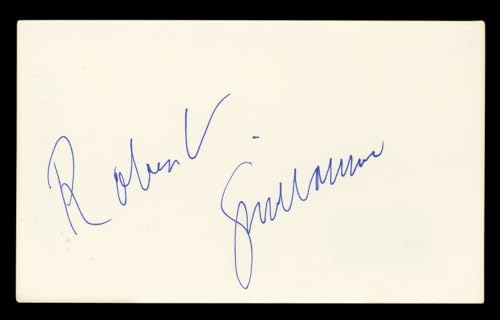 Robert Guillaume The Lion King Authentic Signed 3x5 Index Card BAS #BL96845
