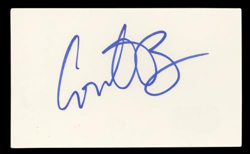 Conan O'Brien The Tonight Show Authentic Signed 3x5 Index Card BAS #BL96648
