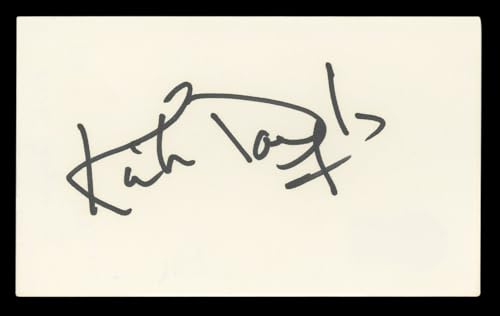 Kirk Douglas Spartacus Authentic Signed 3x5 Index Card Autographed BAS #BL96595