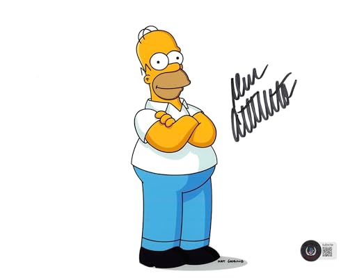 Dan Castellaneta The Simpsons Authentic Signed 8x10 Standing Photo BAS