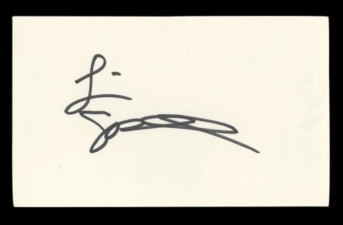 Tori Spelling Beverly Hills 90210 Authentic Signed 3x5 Index Card BAS #BL96670