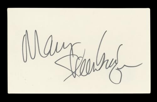 Mary Steenburgen Step Brothers Authentic Signed 3x5 Index Card BAS #BL96652