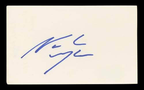 Noah Wyle ER Authentic Signed 3x5 Index Card Autographed BAS #BL96407