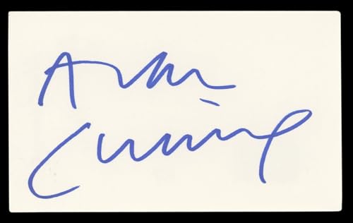 Alan Cumming The Good Wife Authentic Signed 3x5 Index Card BAS #BL96794