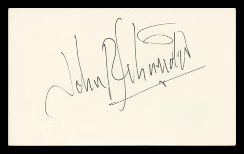 John Schneider The Dukes Of Hazzard Authentic Signed 3x5 Index Card BAS #BL96760