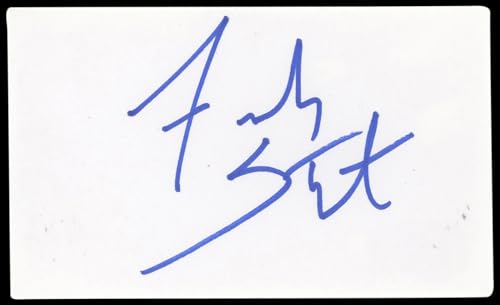 French Stewart 3rd Rock From The Sun Signed 3x5 Index Card BAS #BN89110