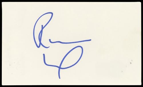 Robert Wuhl Batman Authentic Signed 3x5 Index Card Autographed BAS #BN89164