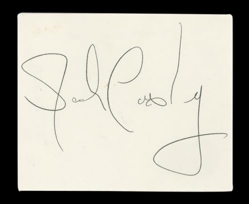 Jack Casady Musician Authentic Signed 3x5 Index Card Autographed BAS #AD70149