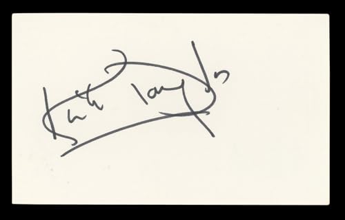 Kirk Douglas Spartacus Authentic Signed 3x5 Index Card Autographed BAS #BL96688