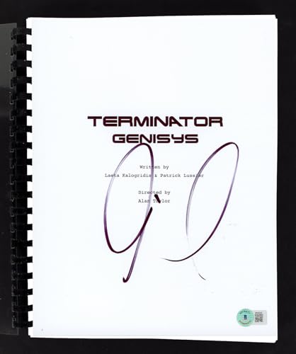 Jai Courtney Terminator Genisys Authentic Signed Movie Script BAS #BK02242