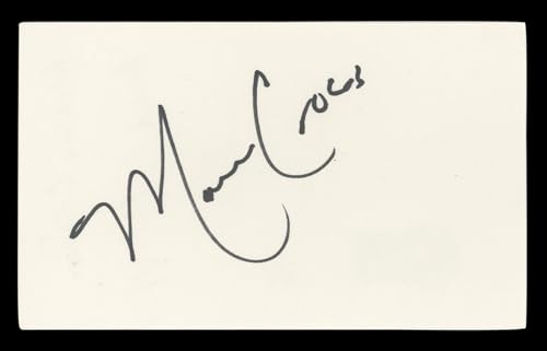 Marcia Cross Desperate Housewives Authentic Signed 3x5 Index Card BAS #BL96682